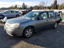 Salvage cars for sale at Graham, WA auction: 2005 Chevrolet Malibu LS