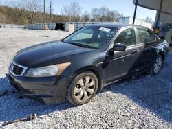 Salvage cars for sale at Cartersville, GA auction: 2010 Honda Accord EXL