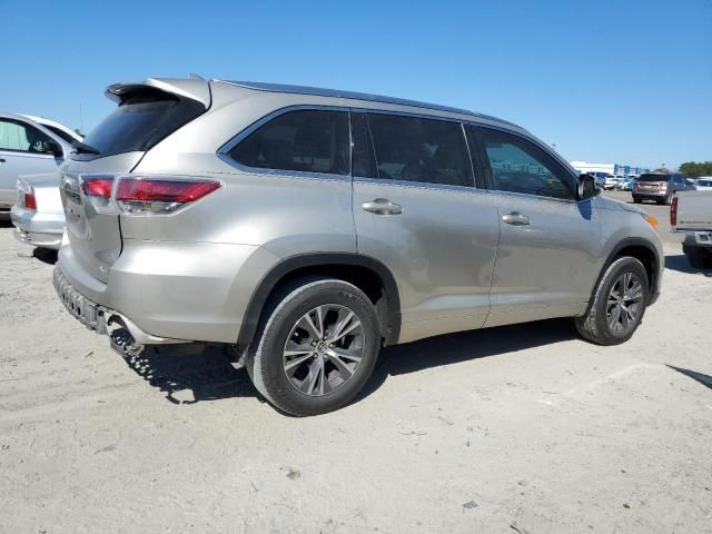 2016 Toyota Highlander XLE