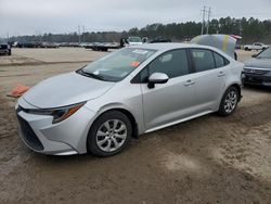 Salvage cars for sale at Greenwell Springs, LA auction: 2021 Toyota Corolla LE