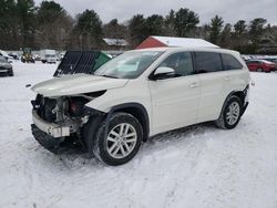 2015 Toyota Highlander LE en venta en Mendon, MA