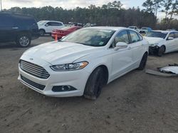 Salvage cars for sale at Greenwell Springs, LA auction: 2014 Ford Fusion SE