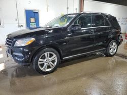 2012 Mercedes-Benz ML 350 4matic en venta en Blaine, MN