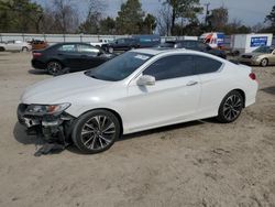 Salvage cars for sale at Hampton, VA auction: 2017 Honda Accord EXL