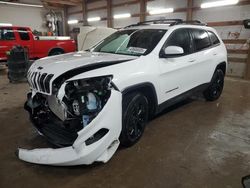 Salvage cars for sale at Pekin, IL auction: 2018 Jeep Cherokee Latitude