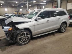 Salvage cars for sale at Blaine, MN auction: 2017 Mercedes-Benz GLS 550 4matic