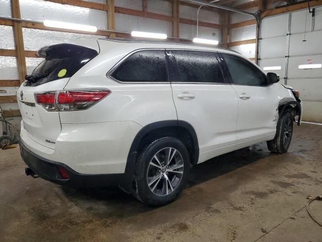 2016 Toyota Highlander XLE