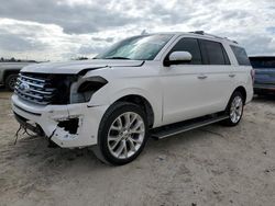 Salvage cars for sale from Copart Houston, TX: 2018 Ford Expedition Limited