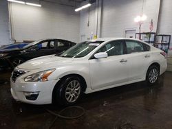 Salvage cars for sale at New Britain, CT auction: 2015 Nissan Altima 2.5