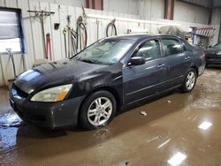 Salvage cars for sale at Elgin, IL auction: 2006 Honda Accord SE