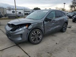 Salvage cars for sale at Sacramento, CA auction: 2022 Ford Escape SE