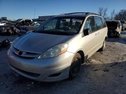 Salvage cars for sale at Wayland, MI auction: 2007 Toyota Sienna CE