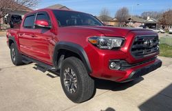 Salvage trucks for sale at Grand Prairie, TX auction: 2017 Toyota Tacoma Double Cab