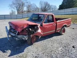 Salvage cars for sale at Gastonia, NC auction: 1989 Ford F150