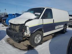 Chevrolet Express g2500 salvage cars for sale: 2016 Chevrolet Express G2500