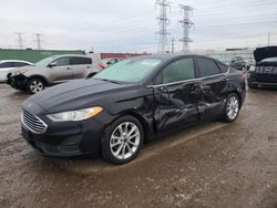 Salvage cars for sale at Elgin, IL auction: 2020 Ford Fusion SE