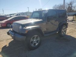 Salvage cars for sale at Oklahoma City, OK auction: 2018 Jeep Wrangler Sahara