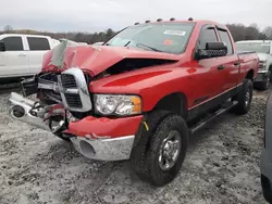 Salvage trucks for sale at Spartanburg, SC auction: 2003 Dodge RAM 2500 ST