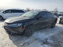 Clean Title Cars for sale at auction: 2015 Chrysler 200 S