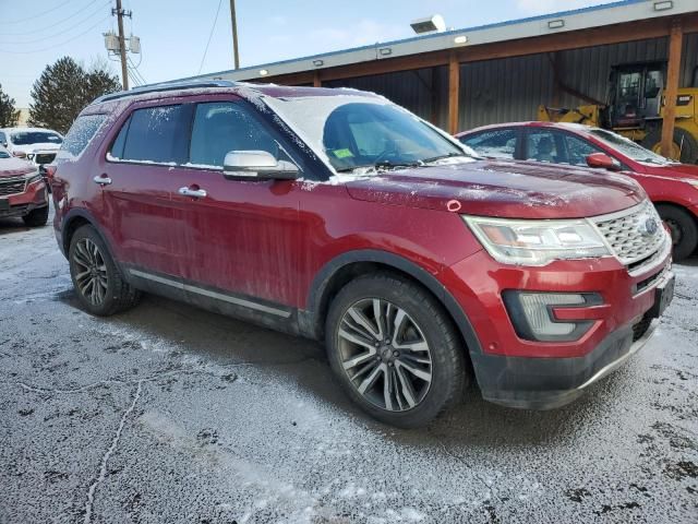 2017 Ford Explorer Platinum