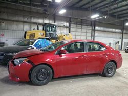 Salvage cars for sale at Des Moines, IA auction: 2015 Toyota Corolla L