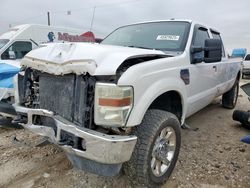 Salvage trucks for sale at Grand Prairie, TX auction: 2010 Ford F350 Super Duty