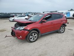 Salvage cars for sale at Houston, TX auction: 2013 Toyota Rav4 XLE