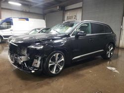 Carros salvage sin ofertas aún a la venta en subasta: 2022 Audi Q7 Prestige