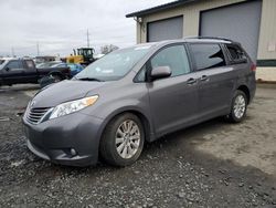 Salvage cars for sale at Eugene, OR auction: 2013 Toyota Sienna XLE