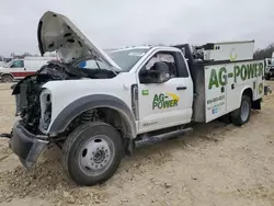 Salvage trucks for sale at Columbia, MO auction: 2024 Ford F550 Super Duty