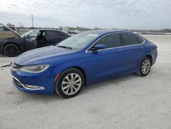 Salvage cars for sale at Arcadia, FL auction: 2015 Chrysler 200 C