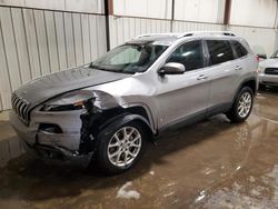 Salvage cars for sale at Pennsburg, PA auction: 2017 Jeep Cherokee Latitude