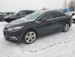 Salvage cars for sale from Copart London, ON: 2016 Chevrolet Cruze Premier