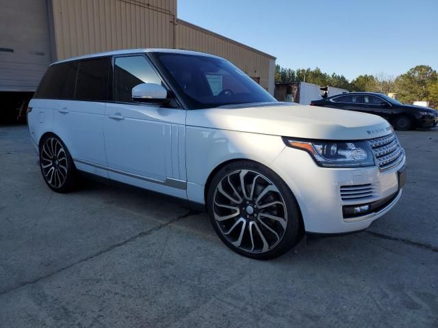 2016 Land Rover Range Rover HSE