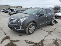 Salvage cars for sale at Wilmer, TX auction: 2017 Cadillac XT5 Luxury