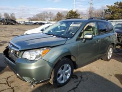 Salvage cars for sale at Moraine, OH auction: 2016 Subaru Forester 2.5I Premium