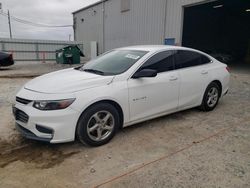 Salvage cars for sale at Jacksonville, FL auction: 2017 Chevrolet Malibu LS