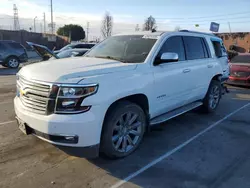 Salvage cars for sale at Wilmington, CA auction: 2015 Chevrolet Tahoe C1500 LTZ