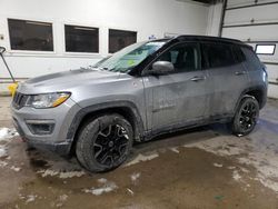 Jeep salvage cars for sale: 2019 Jeep Compass Trailhawk