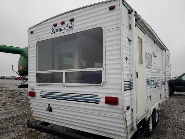 2001 Keystone Travel Trailer