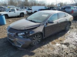 Salvage cars for sale at Chalfont, PA auction: 2016 Chevrolet Malibu LT