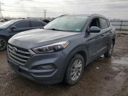 Salvage cars for sale at Elgin, IL auction: 2016 Hyundai Tucson Limited