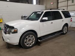 SUV salvage a la venta en subasta: 2012 Ford Expedition Limited