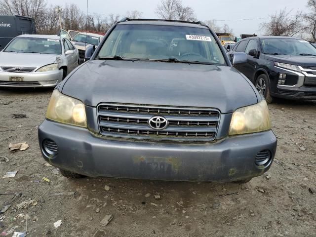 2002 Toyota Highlander Limited