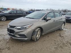 Chevrolet salvage cars for sale: 2017 Chevrolet Cruze LT