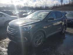 Salvage cars for sale at Duryea, PA auction: 2017 Hyundai Santa FE Sport