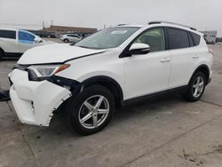 Salvage cars for sale at Grand Prairie, TX auction: 2017 Toyota Rav4 XLE