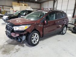 Salvage cars for sale at Rogersville, MO auction: 2018 Ford Escape SE