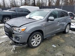 Mitsubishi Vehiculos salvage en venta: 2013 Mitsubishi Outlander Sport SE