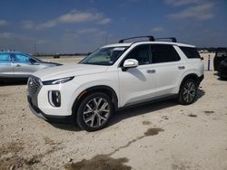 Salvage cars for sale at New Braunfels, TX auction: 2022 Hyundai Palisade SEL